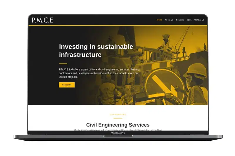 PMCE civil engineering website