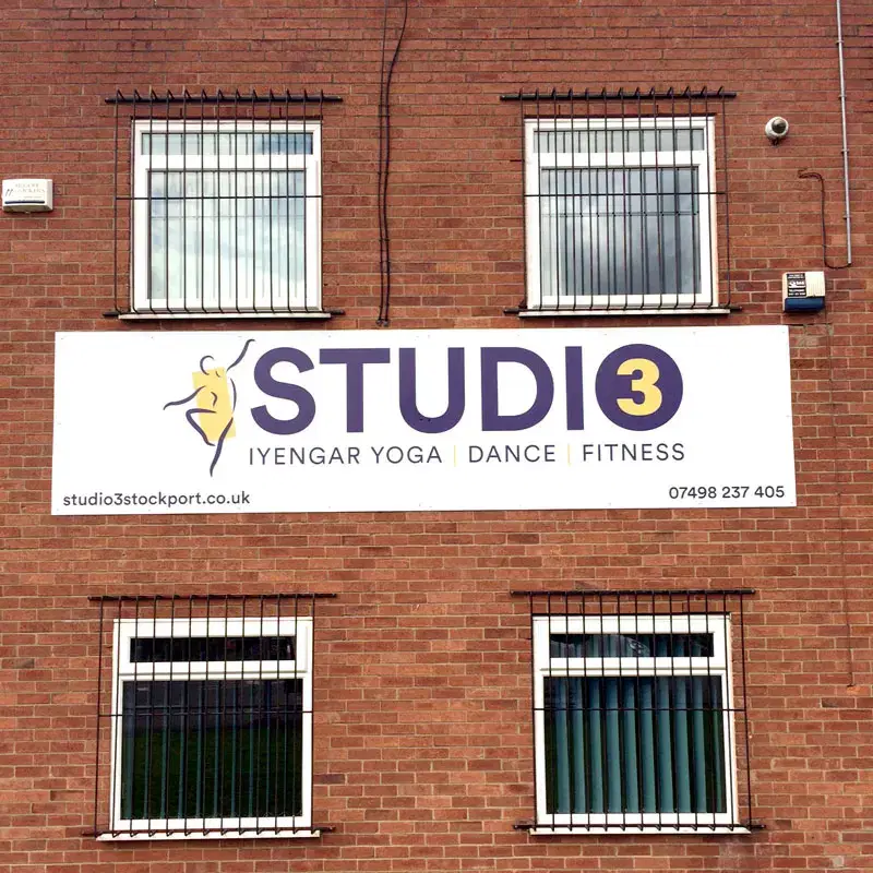 Studio 3 dibond building sign
