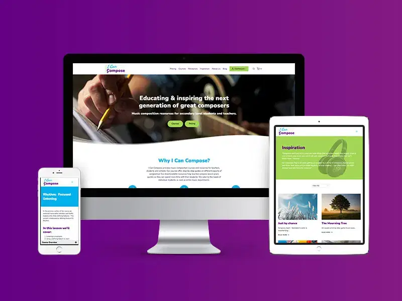 i can compose responsive website design