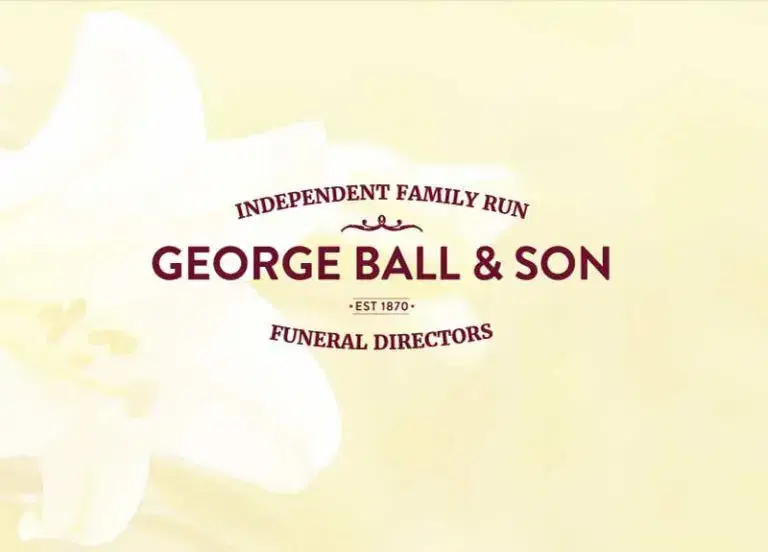 George Ball and Sons Funeral stockport website design 2