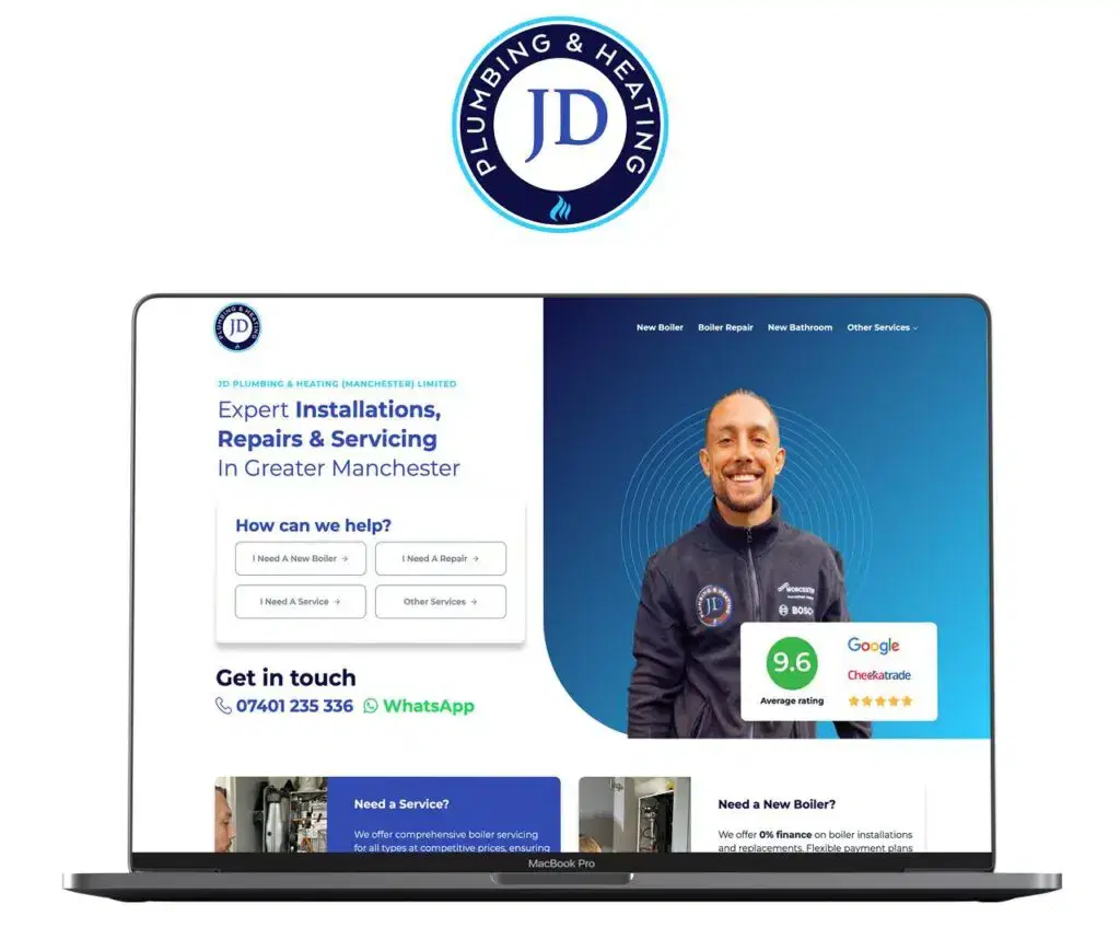 JD Plumbing Website ft