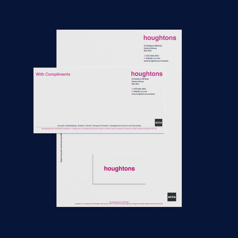 Houghtons Business Stationary