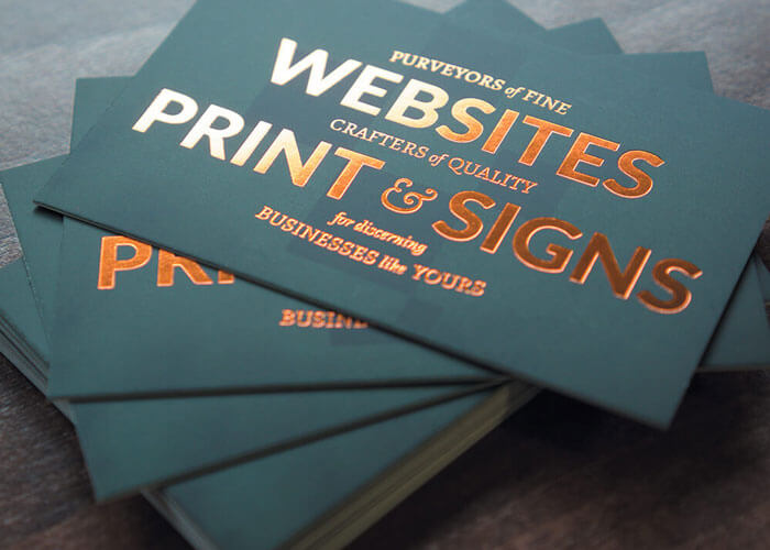 Effective business cards stand out from the crowd1