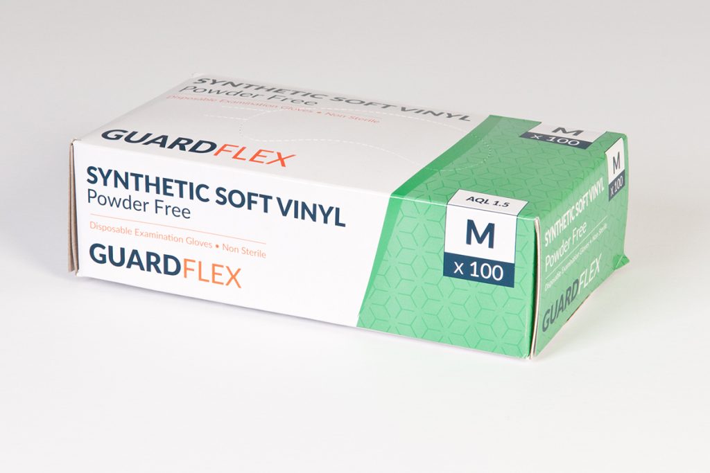 packaging design for quotex gloves