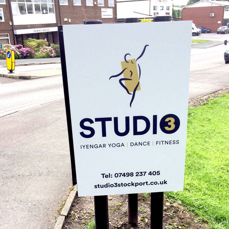 business signage stockport for dance studio 3