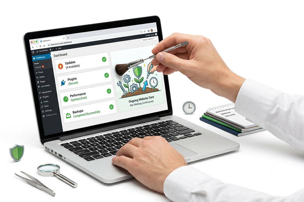 Website Care Plan for Stockport Clients