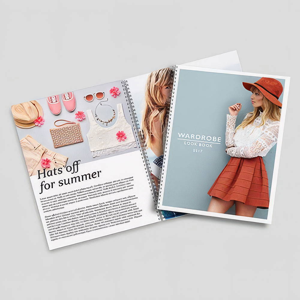 wire-o bound booklet printing