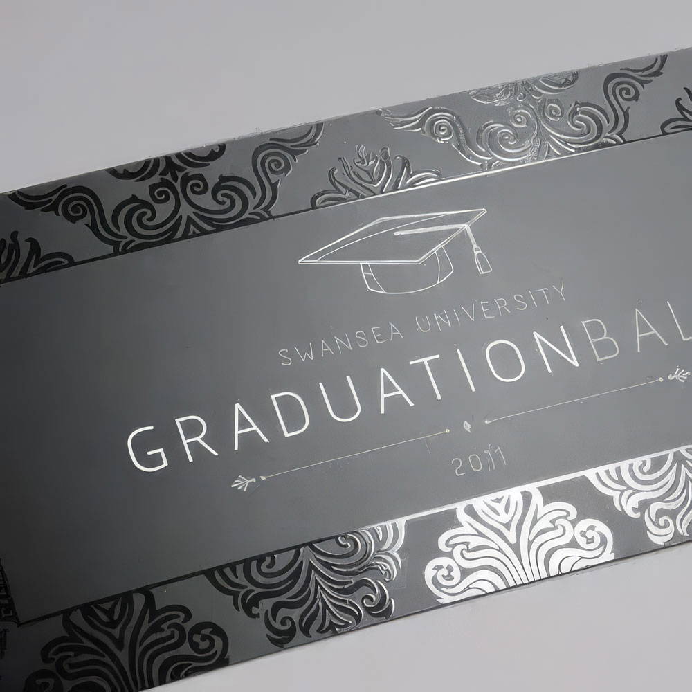 luxury spot uv printed showcard leaflet printing near me