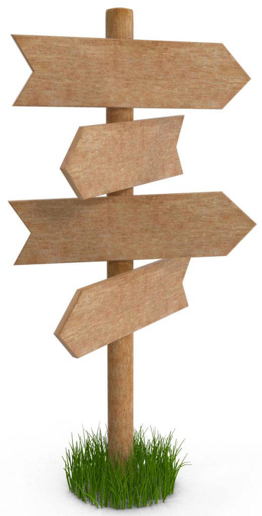 Wooden Signpost