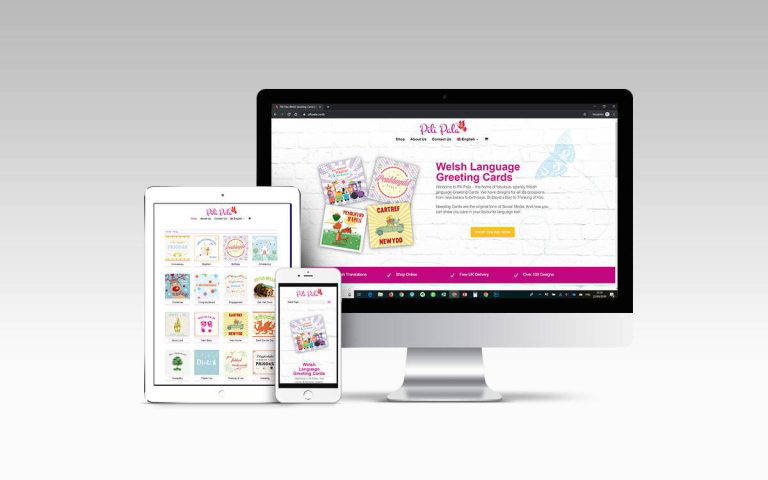 Our first multi-lingual website: Pili Pala Cards